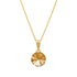 Кулон "Klaris II (Golden Shadow)" с кристаллами Swarovski™